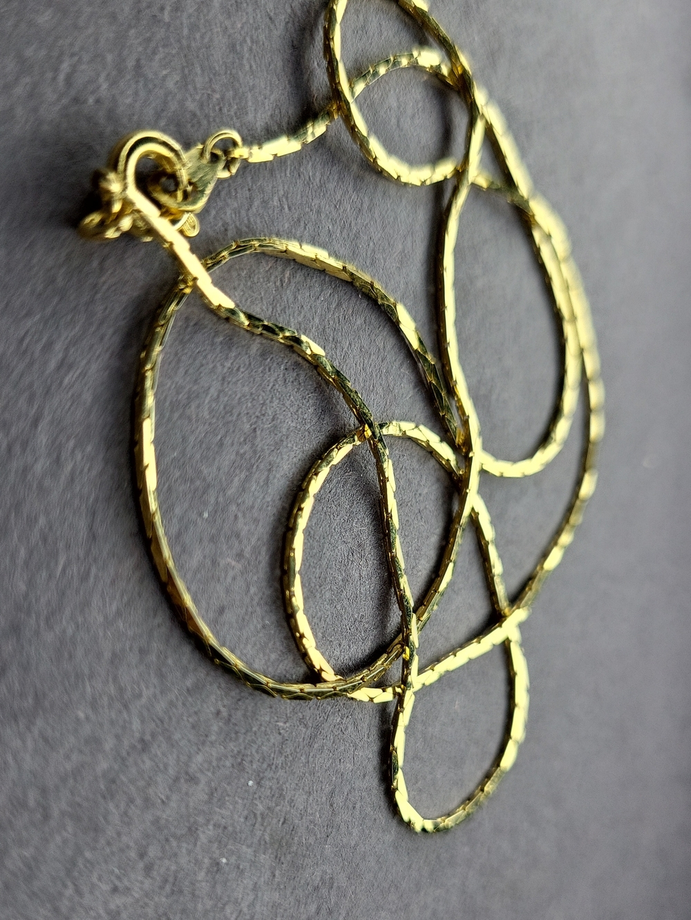 Gold-Tone Interlocking Necklace